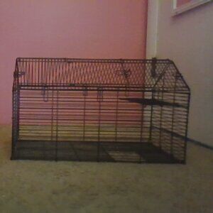 wired small animal cage topper